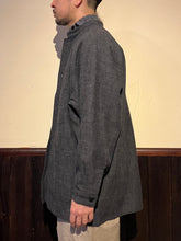 画像をギャラリービューアに読み込む, 872621 C/Wオールドヘリンボーン スタンドカラー カバーオールシャツアウター
