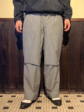 画像をギャラリービューアに読み込む, 862625 コットンシルクギンガムチェック ワークパンツ
