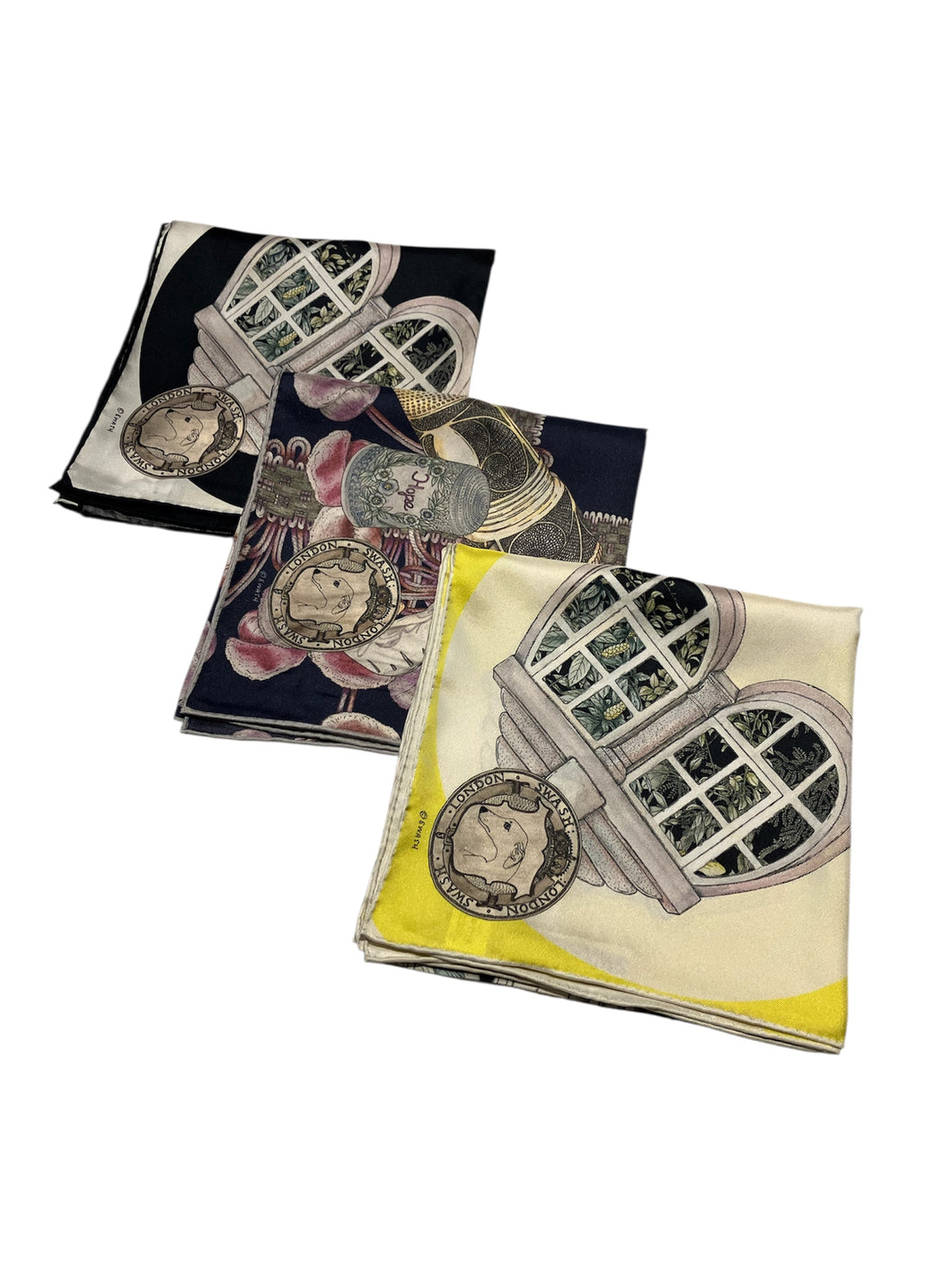 Swash silk scarf