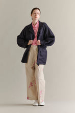 이미지를 갤러리 뷰어에 로드 , Women 862704 (コットンリネン風花柄グルカパンツ)
