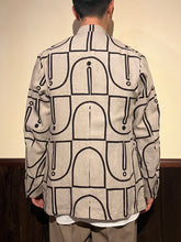 画像をギャラリービューアに読み込む, Women 872605 ウッドブロック マオカラージャケット
