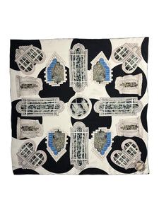 Swash silk scarf