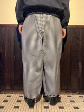 画像をギャラリービューアに読み込む, 862625 コットンシルクギンガムチェック ワークパンツ
