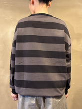 이미지를 갤러리 뷰어에 로드 , Women 412620 度詰天竺ボーダー ロングTシャツ
