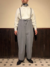 画像をギャラリービューアに読み込む, 462532  ピンストライプ　サロペットワイドパンツ
