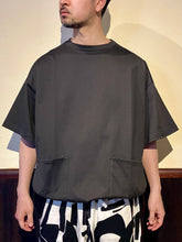 画像をギャラリービューアに読み込む, 812524   ハイゲージ天竺  ルーズフィット  半袖Tシャツ
