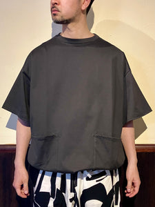 812524   ハイゲージ天竺  ルーズフィット  半袖Tシャツ