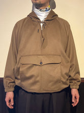 画像をギャラリービューアに読み込む, 472509 カシミヤビーバー　アノラックブルゾン
