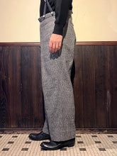 將圖片載入圖庫檢視器 HSP-005　直営店別注　グレンチェック　ハイバックサスペンダーワイドパンツ
