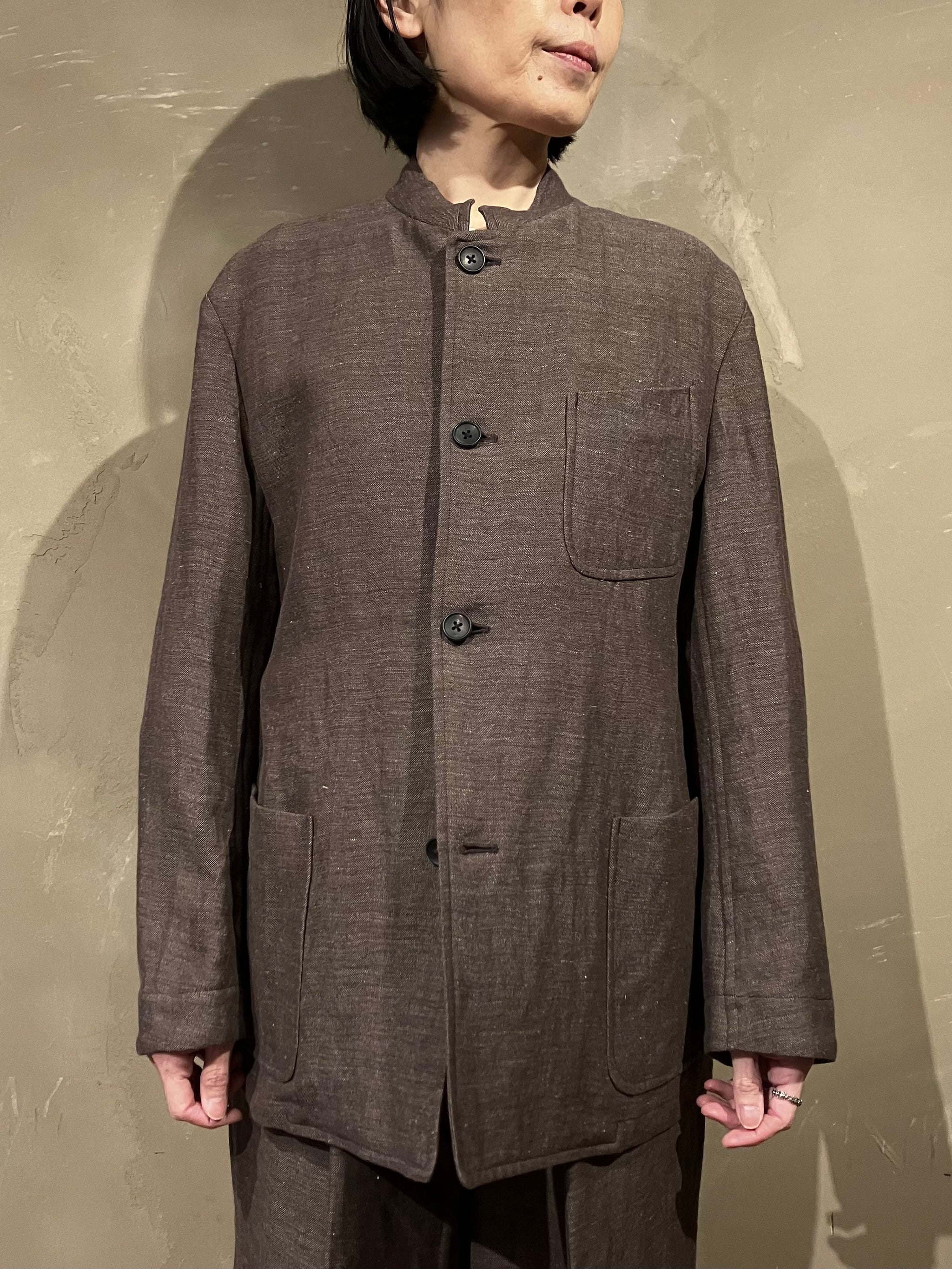 ハバーサック　ブラウン ウールジャケット MARKAWARE - マーカウェア 26SS サックコートSACK COAT(A26A16JK01C