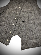 將圖片載入圖庫檢視器 HSV-001　直営店別注　グレンチェック　ウエストコート
