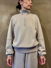 Load image into Gallery viewer, Women 312621 アズマ裏毛 スタンドカラージップスエットシャツ
