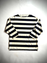 將圖片載入圖庫檢視器 Women 412600 (2/72ウール天竺ボーダーバスクシャツ)
