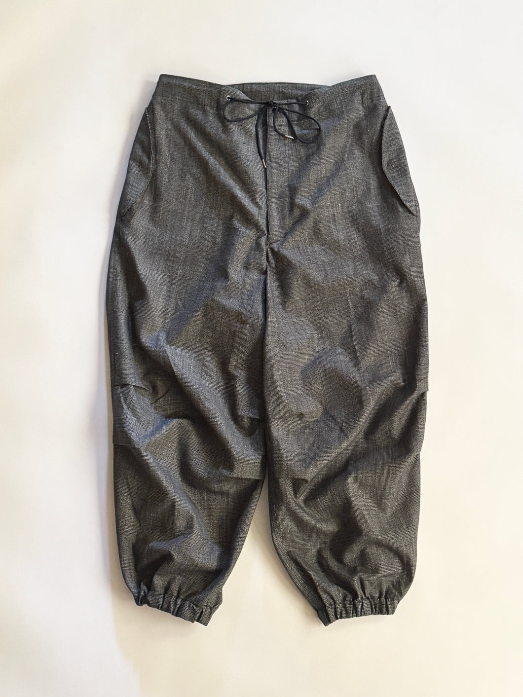 Women 862729 (C/Lグレンチェックドローストリングパンツ) – HAVERSACK