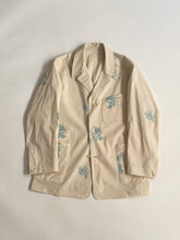將圖片載入圖庫檢視器 872705 (コットンリネン風花柄3Bジャケット)
