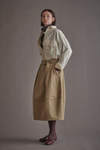 Load image into Gallery viewer, WOMEN&#39;S 362400 ベルテッドワンプリーツ  コクーンスカート
