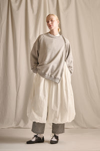 Women 612620 (クルーネックシームZIP スエットシャツ)