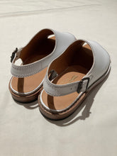 이미지를 갤러리 뷰어에 로드 , F.lli Giacometti White Calf Leather Open Toe Sandal
