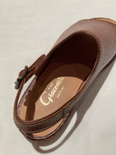 이미지를 갤러리 뷰어에 로드 , F.lli Giacometti Grain Leather Open Toe Sandal
